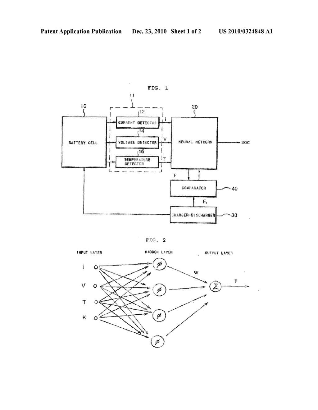 APPARATUS AND METHOD FOR TESTING STATE OF CHARGE IN BATTERY - diagram, schematic, and image 02