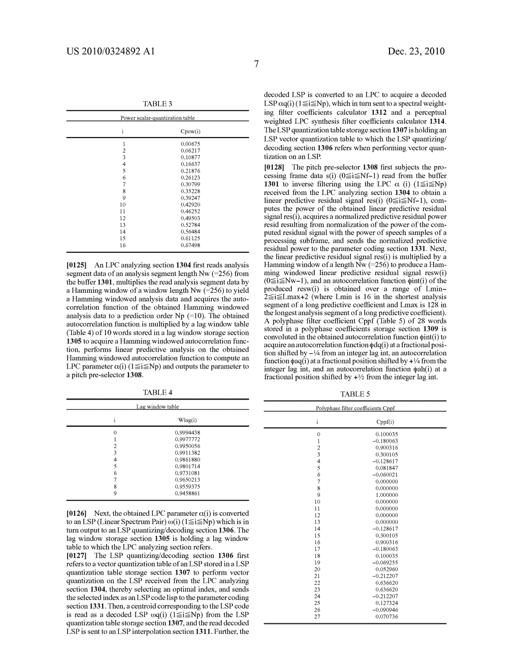 EXCITATION VECTOR GENERATOR, SPEECH CODER AND SPEECH DECODER - diagram, schematic, and image 31