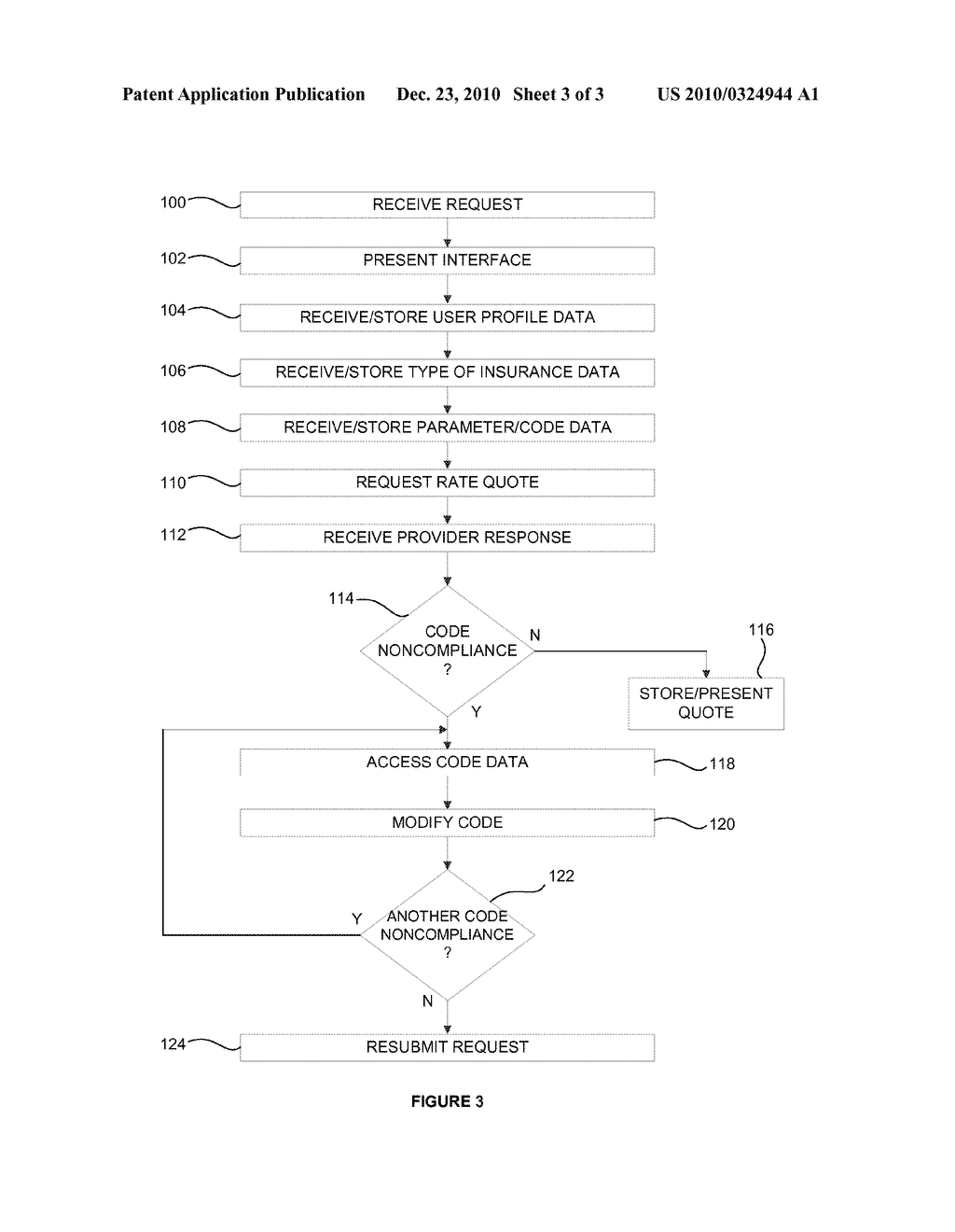 INSURANCE CODE QUOTE RESOLUTION SYSTEM AND METHOD - diagram, schematic, and image 04