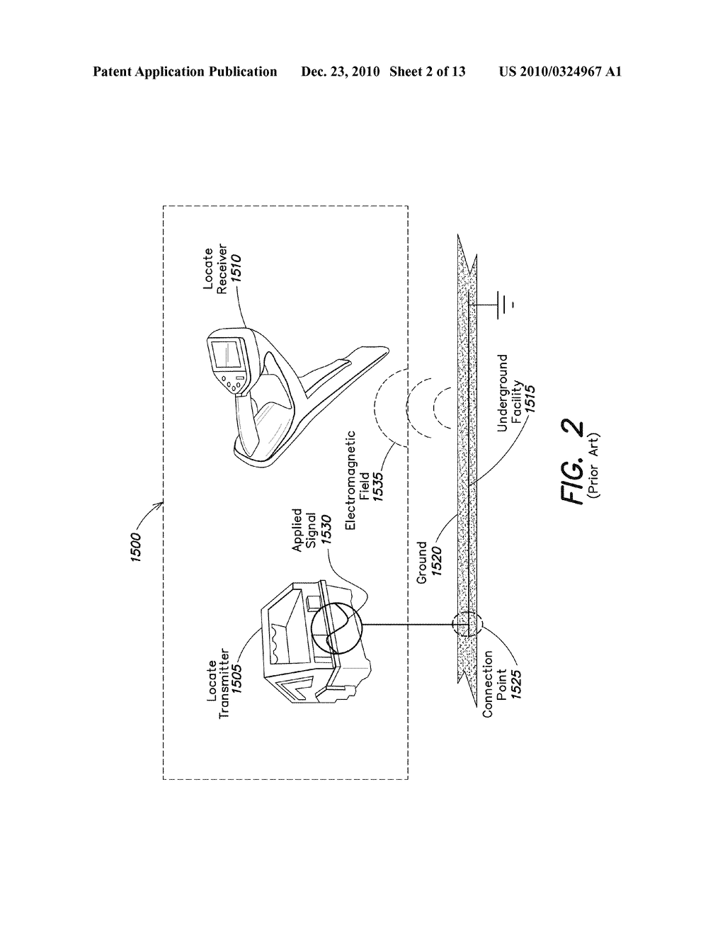 MANAGEMENT SYSTEM, AND ASSOCIATED METHODS AND APPARATUS, FOR DISPATCHING TICKETS, RECEIVING FIELD INFORMATION, AND PERFORMING A QUALITY ASSESSMENT FOR UNDERGROUND FACILITY LOCATE AND/OR MARKING OPERATIONS - diagram, schematic, and image 03