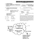 Method and System for Content Delivery using Delivery Report Message diagram and image