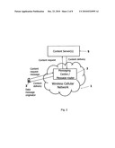 Method and System for Content Delivery using Delivery Report Message diagram and image