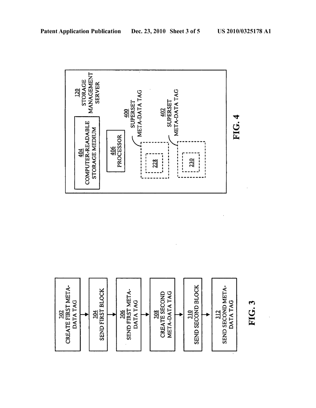 CREATING AND/OR MANAGING META-DATA FOR DATA STORAGE DEVICES USING A PACKET SWITCH APPLIANCE - diagram, schematic, and image 04