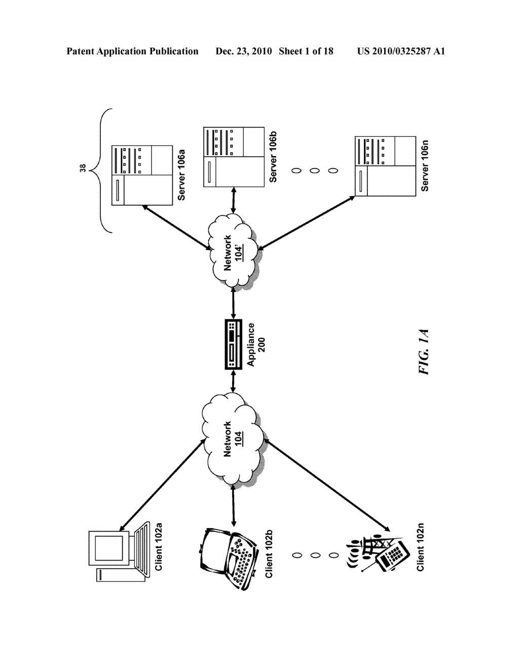 SYSTEMS AND METHODS OF HANDLING NON-HTTP CLIENT OR SERVER PUSH ON HTTP VSERVER - diagram, schematic, and image 02