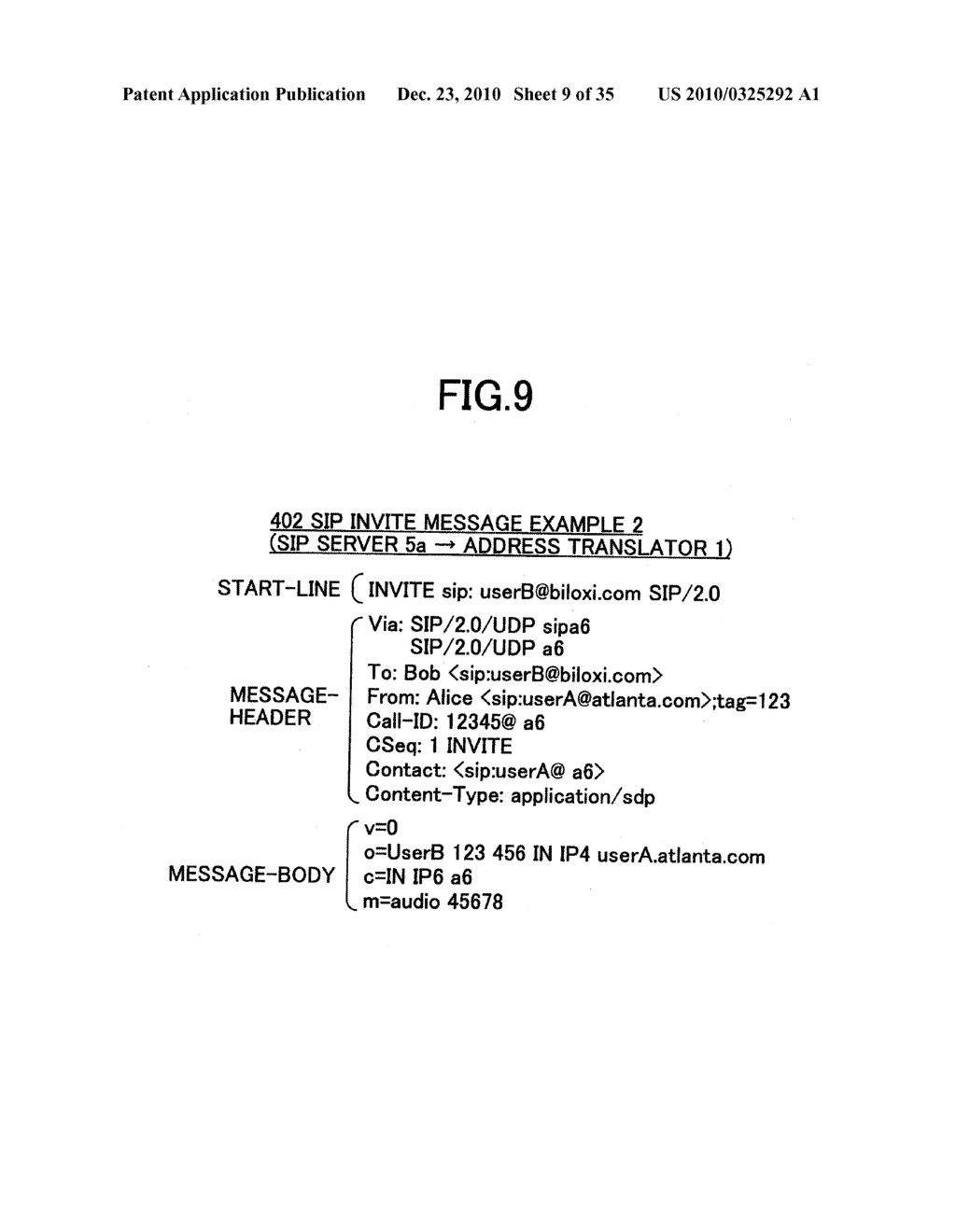 ADDRESS TRANSLATOR, MESSAGE PROCESSING METHOD AND EQUIPMENT - diagram, schematic, and image 10