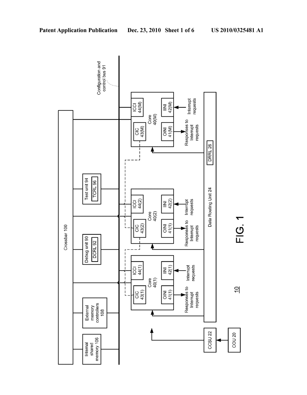 DEVICE HAVING REDUNDANT CORE AND A METHOD FOR PROVIDING CORE REDUNDANCY - diagram, schematic, and image 02