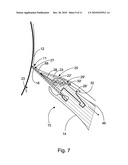 Method, a Blade Holder and a Doctor Apparatus for Detaching a Web Threading Tail From a Moving Surface in a Fiber Web Machine diagram and image