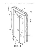 Door assembly, wall construction, and system for detecting force applied to a door diagram and image