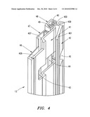 Door assembly, wall construction, and system for detecting force applied to a door diagram and image