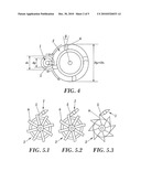 DOUBLE-HELIX TOOL AND LAWNMOWER THAT INCORPORATES SUCH A TOOL diagram and image