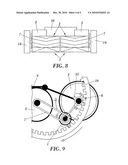 DOUBLE-HELIX TOOL AND LAWNMOWER THAT INCORPORATES SUCH A TOOL diagram and image