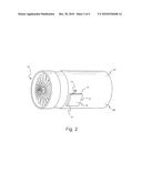 GAS TURBINE ENGINE DUCT HAVING A COUPLED FLUID VOLUME diagram and image