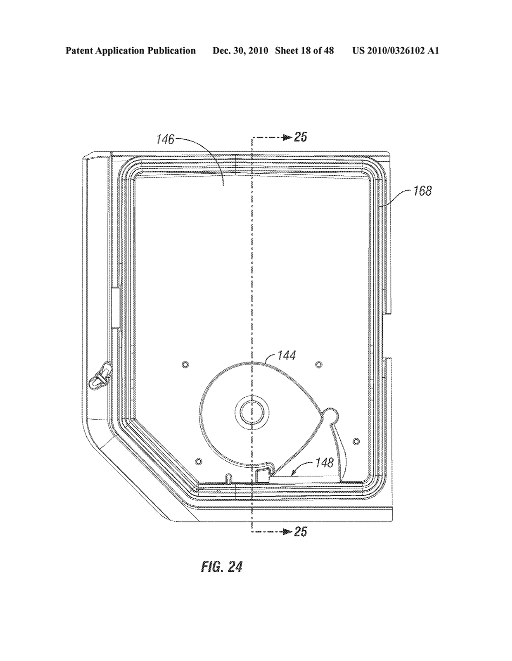 INSULATED ICE COMPARTMENT FOR BOTTOM MOUNT REFRIGERATOR WITH CONTROLLED DAMPER - diagram, schematic, and image 19