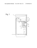 REFRIGERATION DEVICE COMPRISING A WATER TANK diagram and image