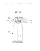 BOTTLE CAN MEMBER, BOTTLE, AND THREAD FORMING DEVICE diagram and image