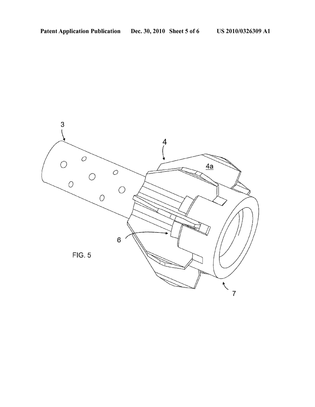 ARRANGEMENT FOR SUPPORTING SHELL INTO WEAPON BARREL, AND SUPPORT MEMBER - diagram, schematic, and image 06