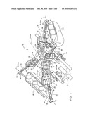 LONGITUDINALLY SPINNING SUSPENSION ROLLER COASTER diagram and image