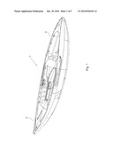 CANOE WITH MULTIPLE HULL SECTIONS diagram and image