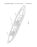 CANOE WITH MULTIPLE HULL SECTIONS diagram and image