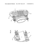 Narrow profile horizontally-opposed engine diagram and image