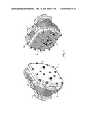 Narrow profile horizontally-opposed engine diagram and image