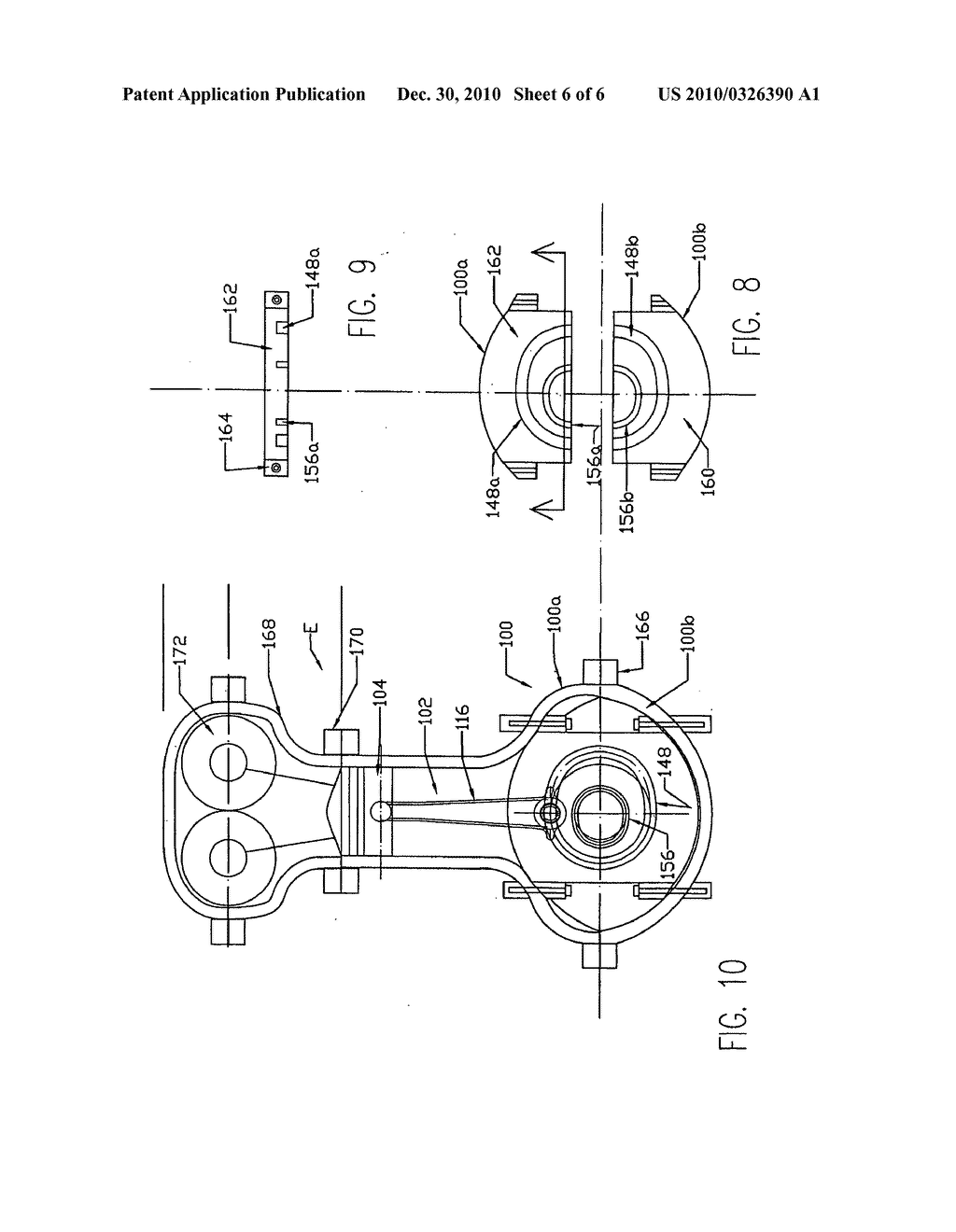 Half cycle eccentric crank-shafted engine - diagram, schematic, and image 07