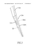 DENTAL FLOSS PICK diagram and image