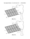 Simulated photovoltaic module and array including same diagram and image