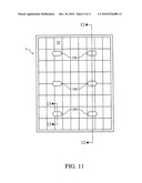 Simulated photovoltaic module and array including same diagram and image