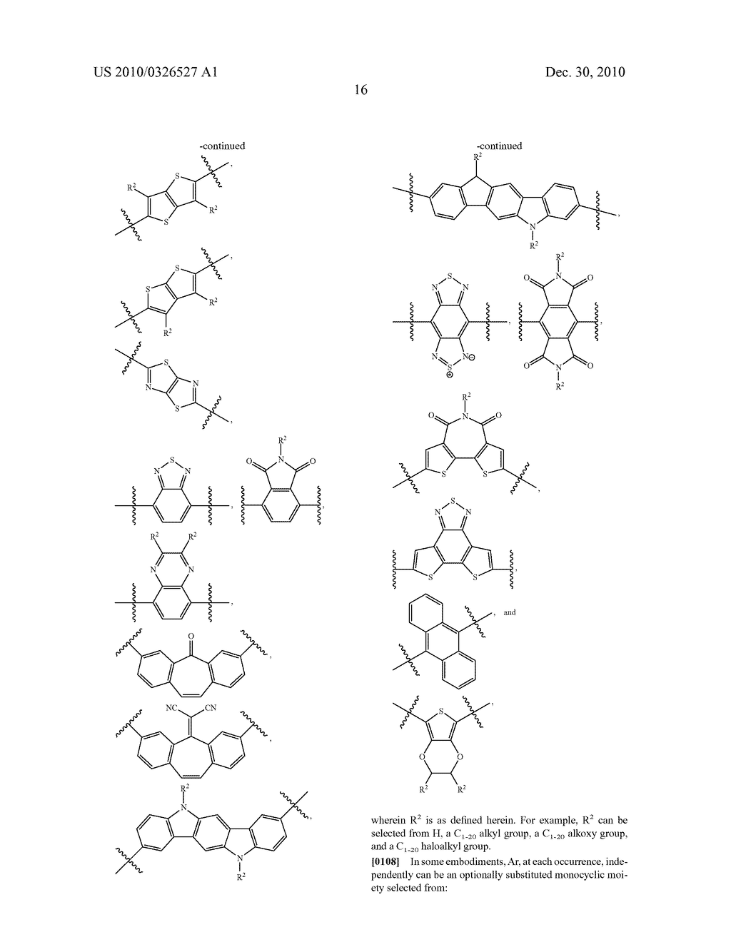 NAPHTALENE-IMIDE SEMICONDUCTOR POLYMERS - diagram, schematic, and image 35