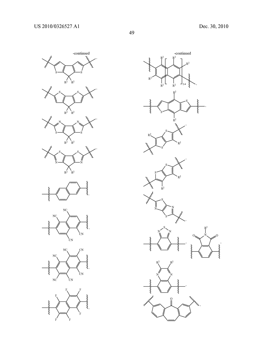 NAPHTALENE-IMIDE SEMICONDUCTOR POLYMERS - diagram, schematic, and image 68