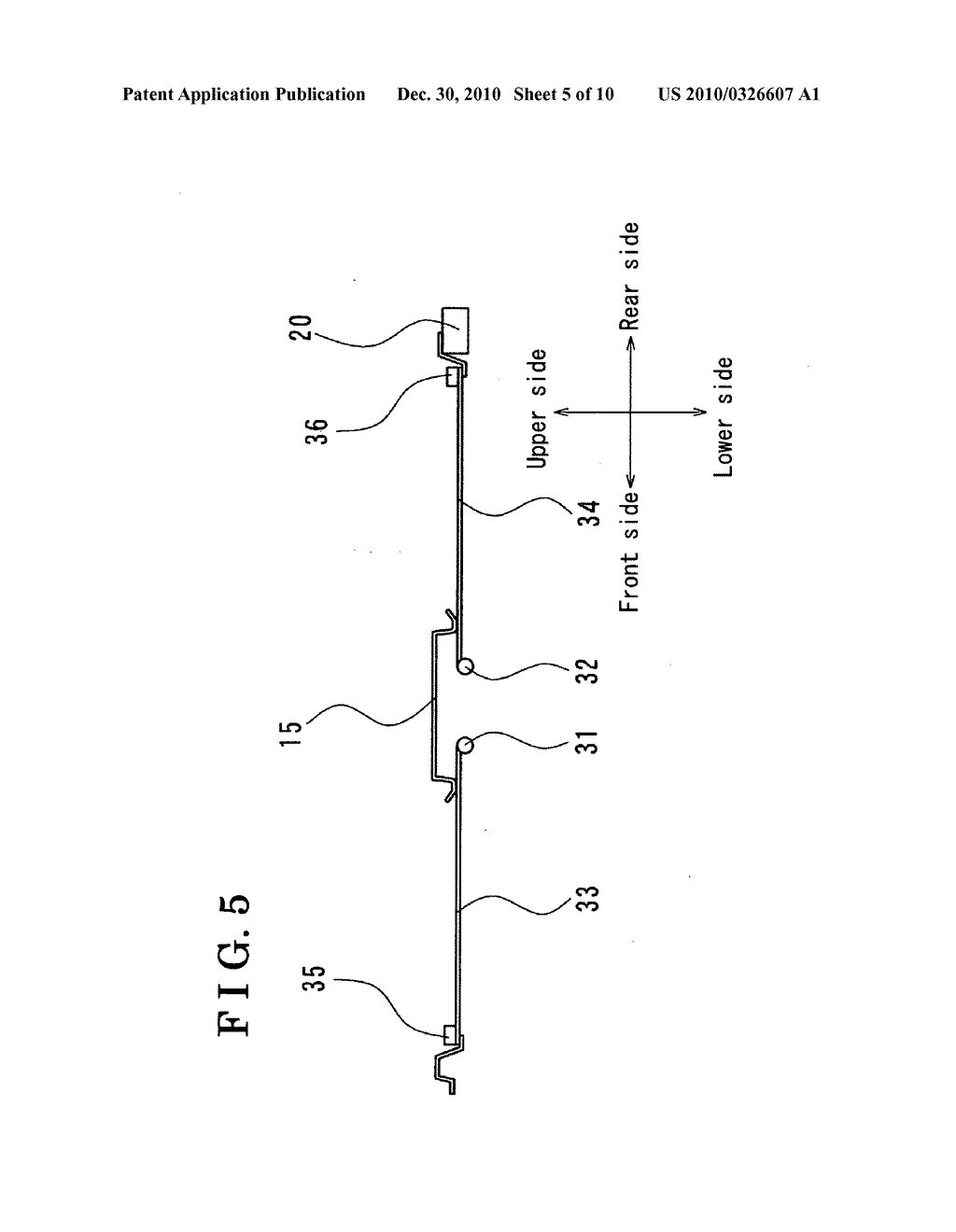 Roller shade apparatus for vehicle - diagram, schematic, and image 06