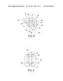 SECURE LOCK FOR A LIFT CORD OF A WINDOW BLIND OR SHADE diagram and image