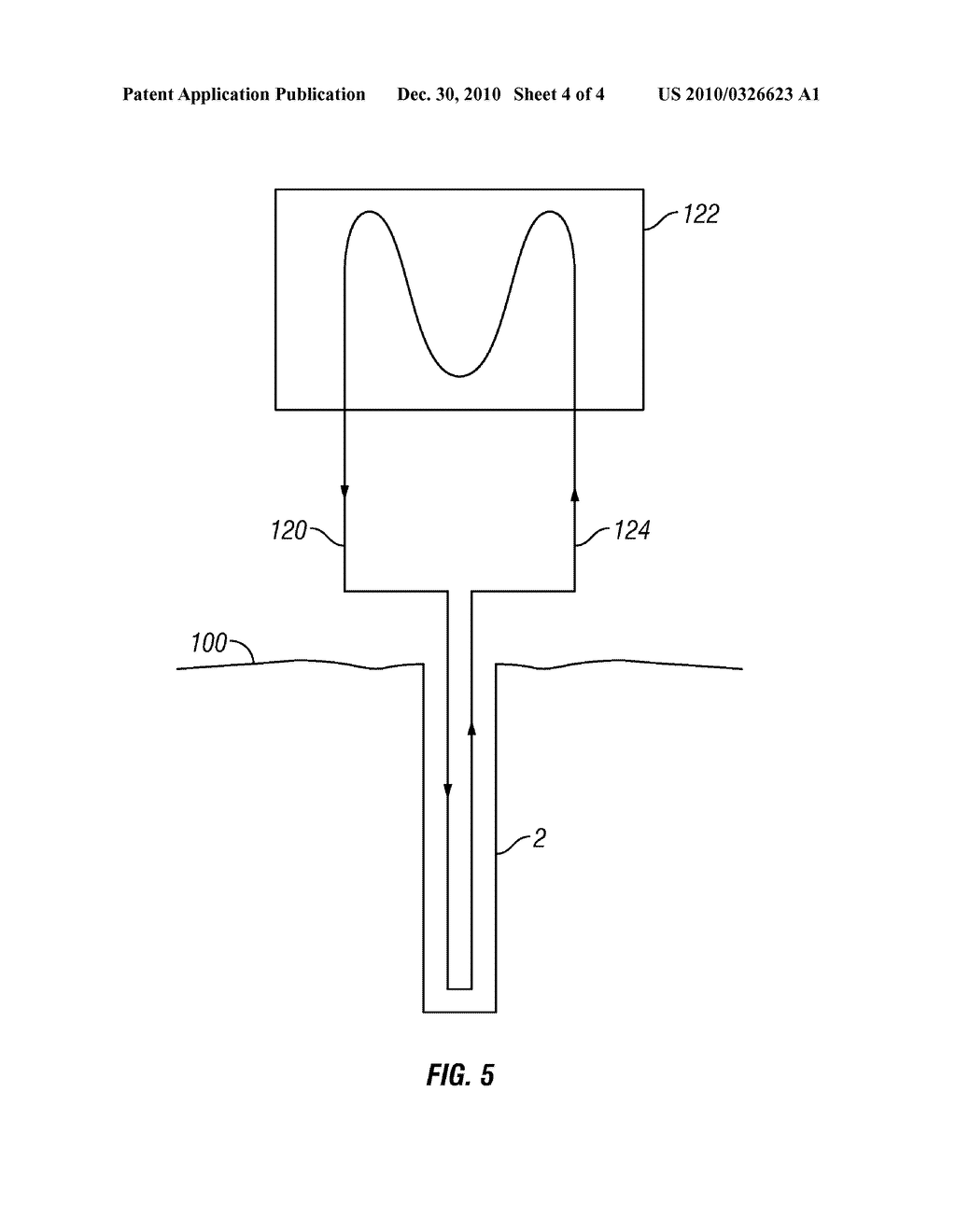 CONVECTION ENHANCED CLOSED LOOP GEOTHERMAL HEAT PUMP WELL - diagram, schematic, and image 05