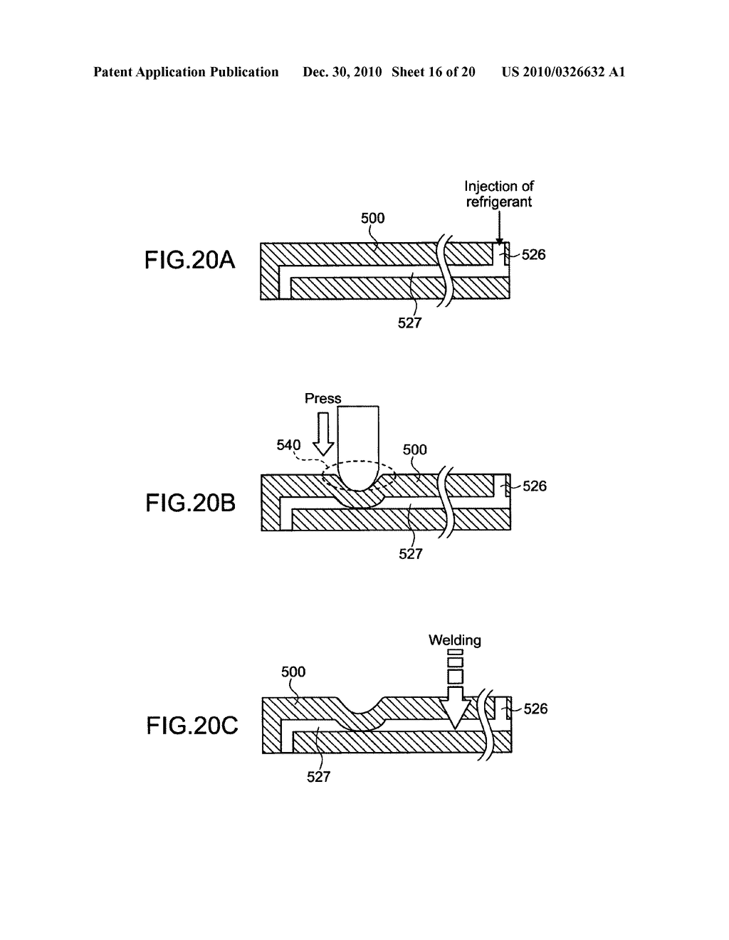 PHASE-CHANGE-TYPE HEAT SPREADER, FLOW-PATH STRUCTURE, ELECTRONIC APPARATUS,AND METHOD OF PRODUCING A PHASE-CHANGE-TYPE HEAT SPREADER - diagram, schematic, and image 17