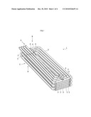 SPACER, FIXING STRUCTURE AND HEAT EXCHANGER diagram and image