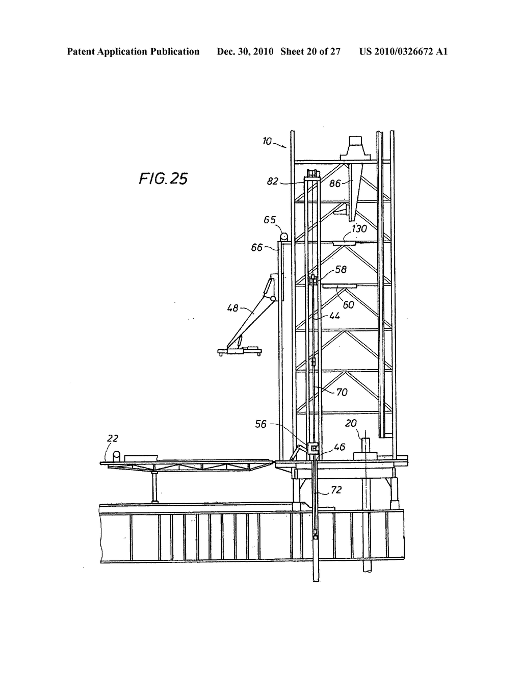 Simultaneous tubular handling system - diagram, schematic, and image 21