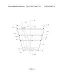 SYSTEM FOR POSITIONING BOTTLES IN A BASKET diagram and image