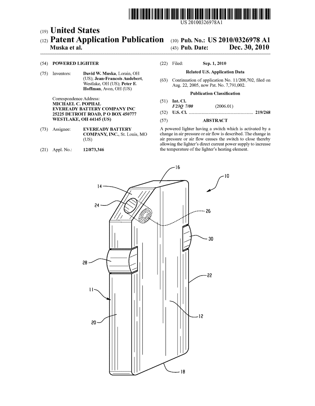 Powered Lighter - diagram, schematic, and image 01