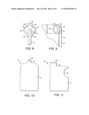 POUR CHANNEL WITH COHESIVE CLOSURE VALVE AND LOCKING BUBBLE diagram and image