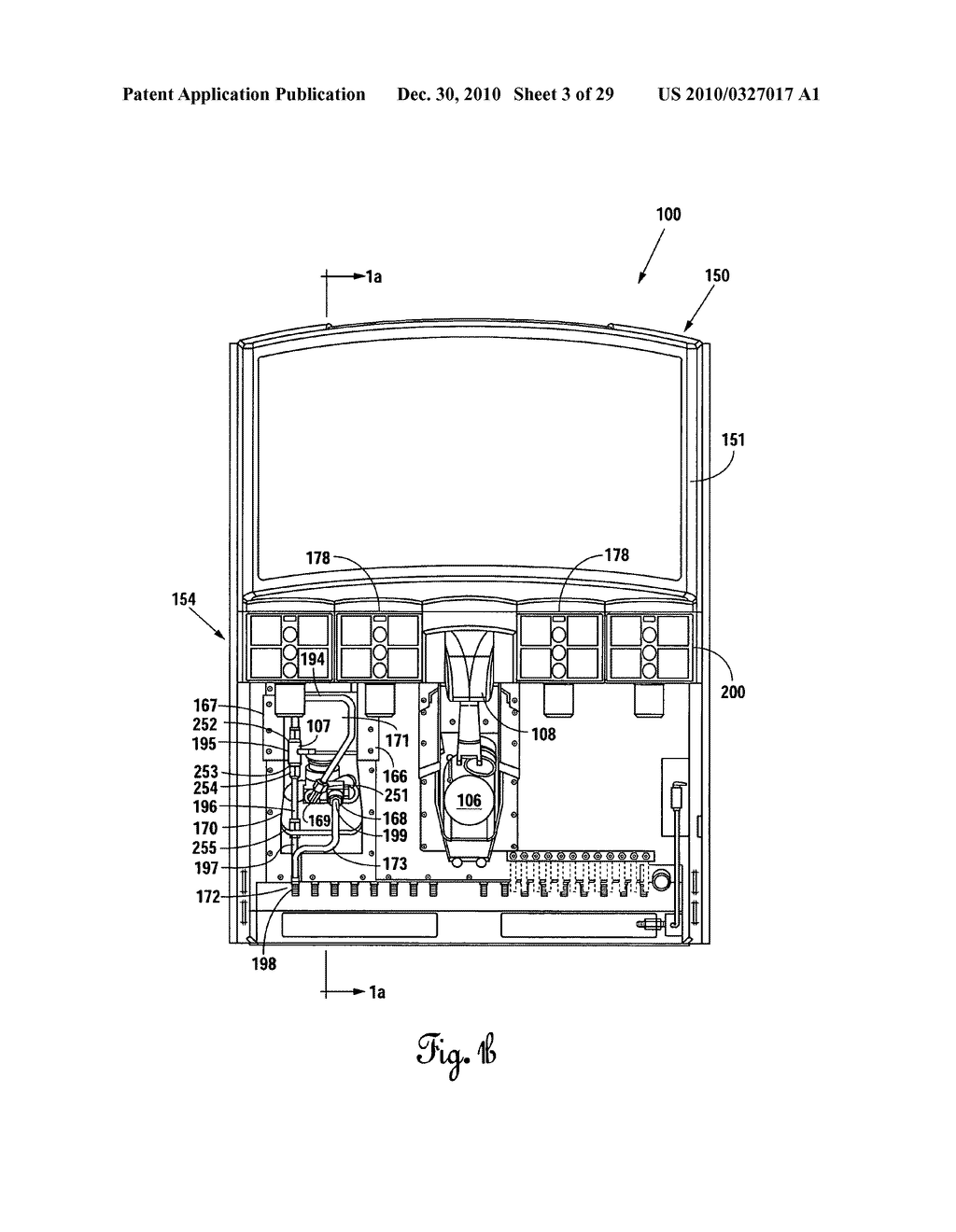 Multiple brand ice beverage dispenser - diagram, schematic, and image 04