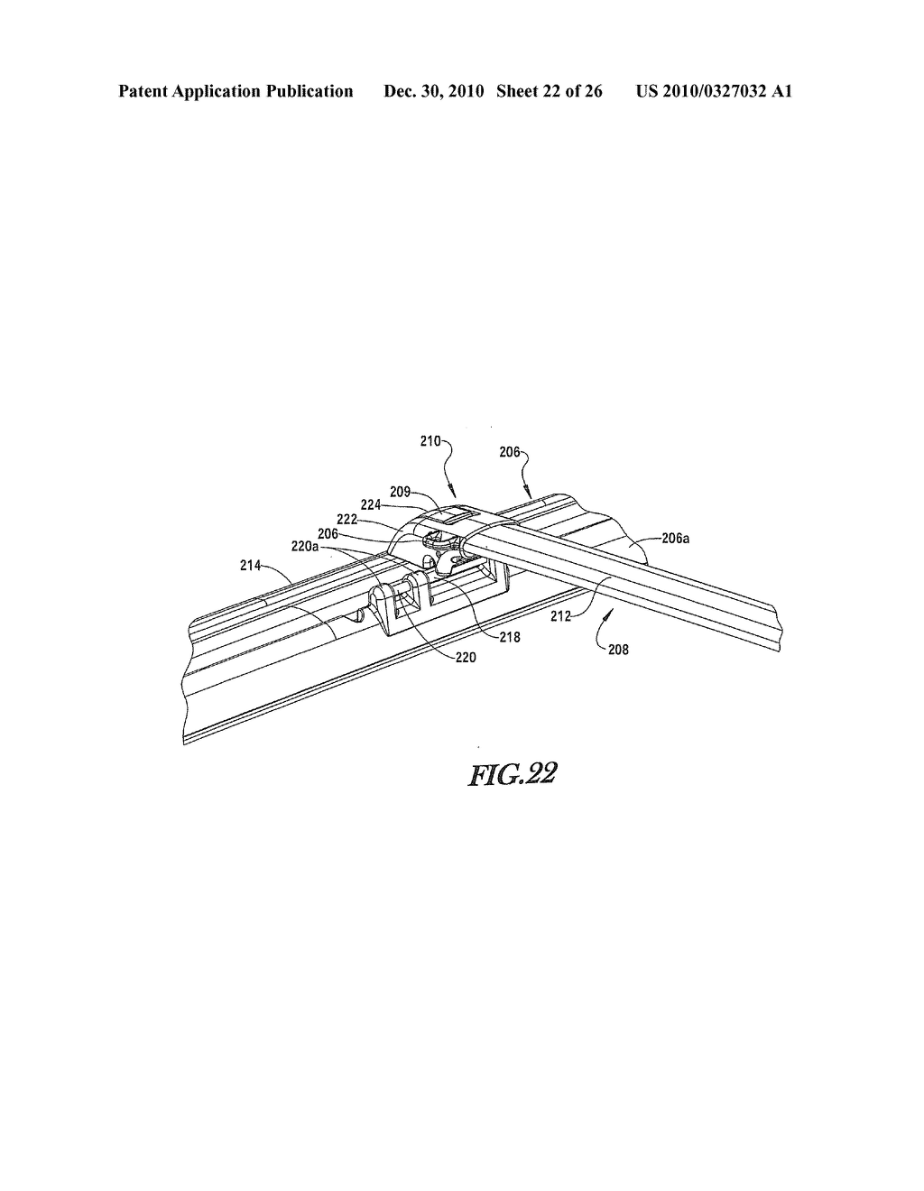 VEHICLE ARTICLE CARRIER HAVING RELEASABLE AND STOWABLE CROSS BARS - diagram, schematic, and image 23