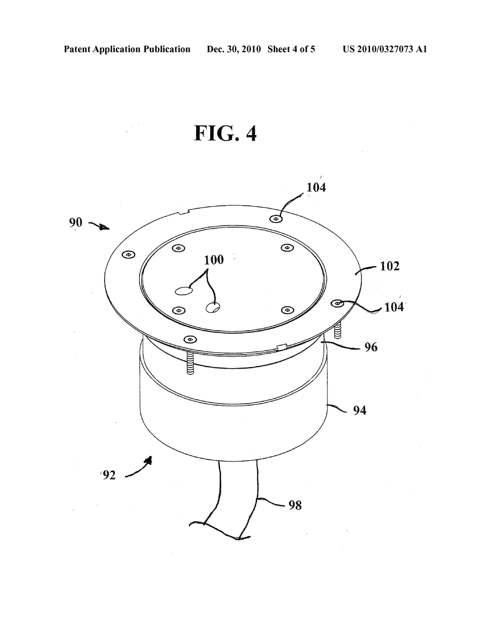 WATER FEATURE AND METHODS - diagram, schematic, and image 05