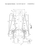 NOZZLE WITH AN ADJUSTABLE THROAT diagram and image