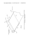 FOIL ROLL WITH WOUND STIFFENING CORE, APPARATUS FOR WINDING THE ROLL AND METHOD diagram and image