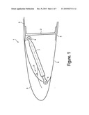 Electrical power transmitting telescopic strut diagram and image