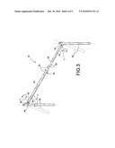 Brace, system and method for forming cementitious structures on a ground surface diagram and image