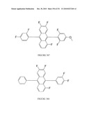 Blue/violet diphenylanthracene chemiluminescent fluorescers diagram and image