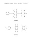 Blue/violet diphenylanthracene chemiluminescent fluorescers diagram and image