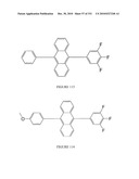 Blue/violet diphenylanthracene chemiluminescent fluorescers diagram and image